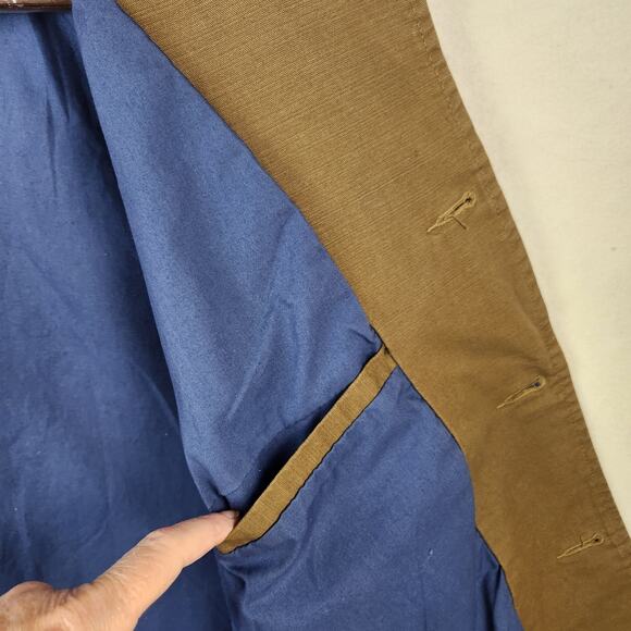 G-Star RAW Norris Blazer Jacket Youth XXL Brown Stand Collar EUC - Picture 6 of 16